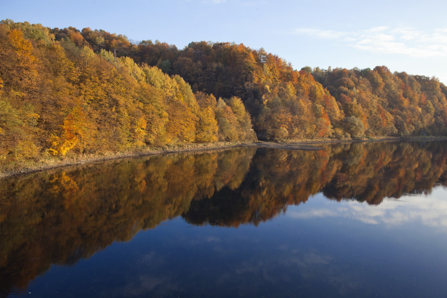 Die große und kleine Kehre in Bieszczady